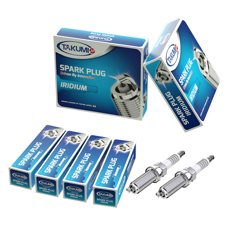 Iridio-Ektrodo Peugeot Sparkbugiloj LD7RTIP 1.1mm Gap Alta Fuelefikeco